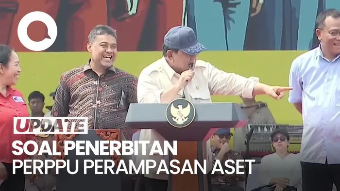 Video Mensesneg: Prabowo Pilih Komunikasi ke DPR Soal RUU Perampasan Aset