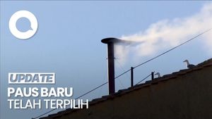 Video Asap Putih Mengepul, Kardinal Telah Memilih Paus Baru