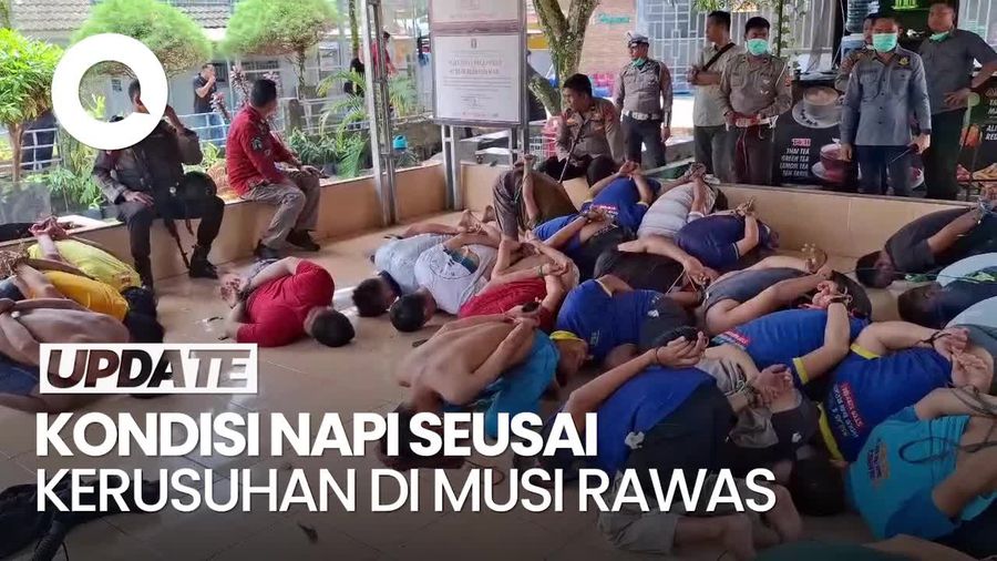 Video: Kerusuhan di Lapas Musi Rawas, Petugas Pastikan Tak Ada Napi yang Kabur