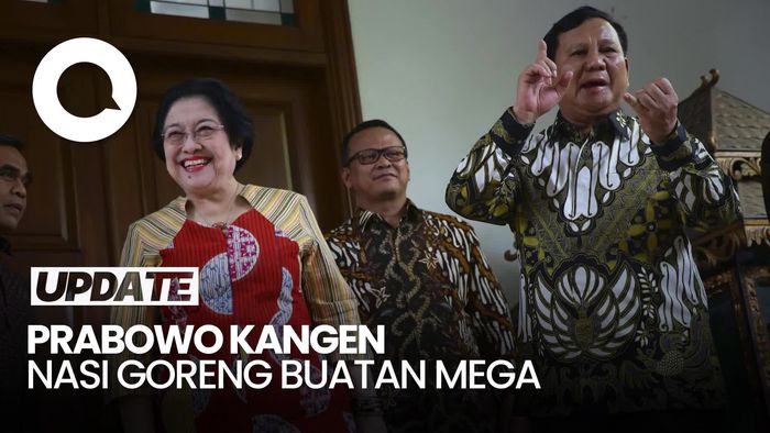 Video: Jubir Benarkan Prabowo Kangen Nasi Goreng Buatan Megawati