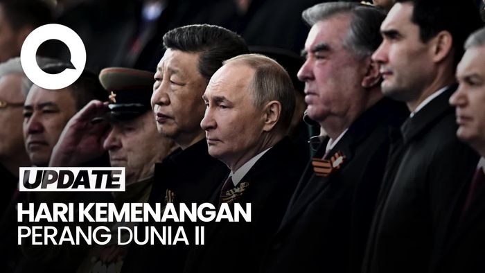 Video: Rusia Gelar Parade Hari Kemenangan Perang Dunia II