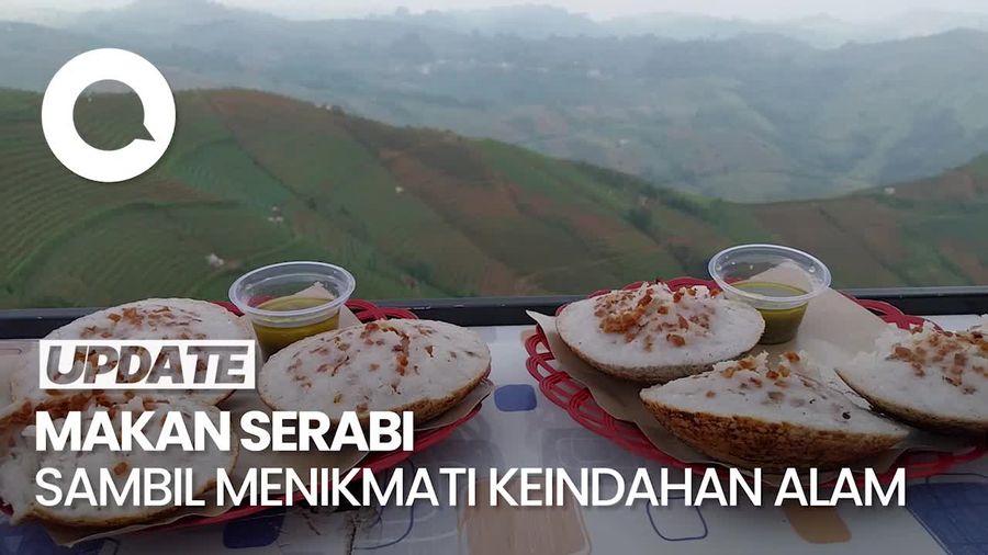Video: Mencicipi Serabi Sambil Menikmati Indahnya Alam Panyaweuyan