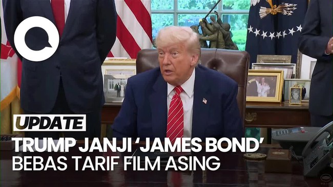Video: Trump Jamin Film-film James Bond Bebas Tarif Jika Tayang di AS