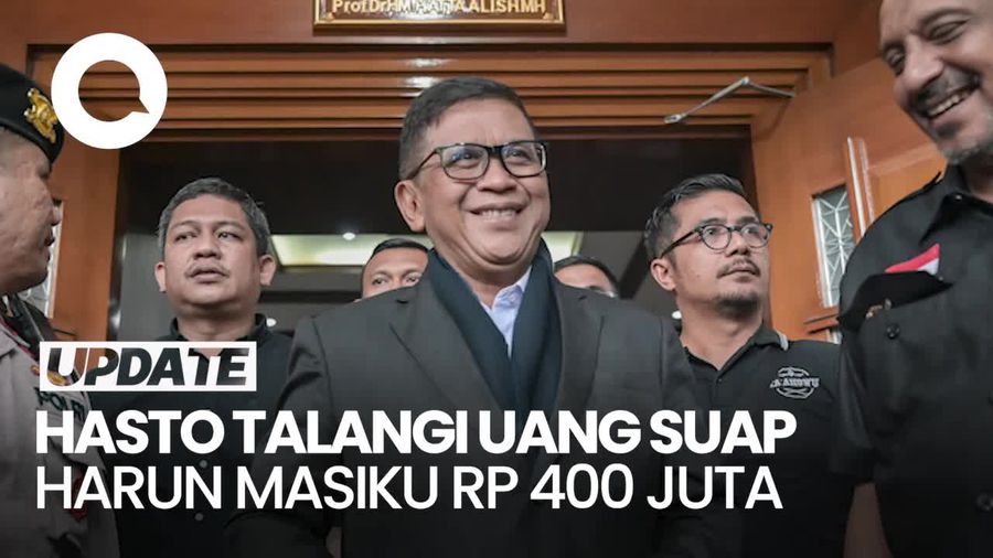 Video: Penyidik KPK Ungkap Hasto Talangi Uang Suap Harun Masiku Rp 400 Juta
