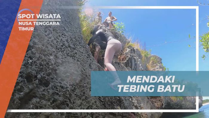 Mendaki Tebing Batu yang Menantang di Nusa Tenggara Timur