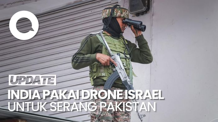 Video Pakistan: India Pakai Drone Buatan Israel, 77 Telah Dilumpuhkan