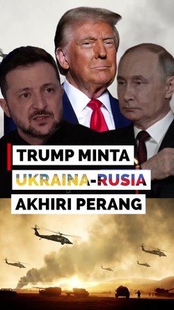  Video Pesan Trump ke Putin-Zelensky: Akhiri Perang Bodoh Ini!