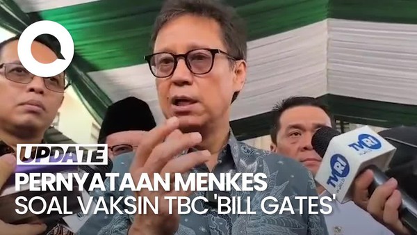 Video: 3 Poin Pernyataan Menkes Terkait Vaksin TBC Bill Gates