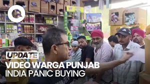 Video Warga Punjab India Panic Buying