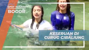 Menikmati Keseruan Berenang dan Menyelam di Curug Cibaliung, Bogor