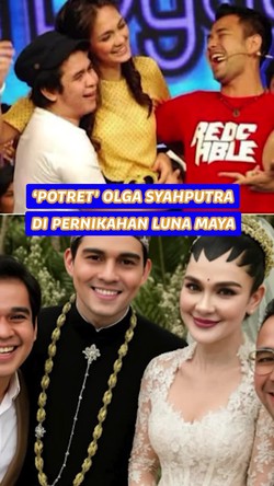 Video: Saat Olga Syahputra Dihadirkan di Nikahan Luna Maya dan Maxime
