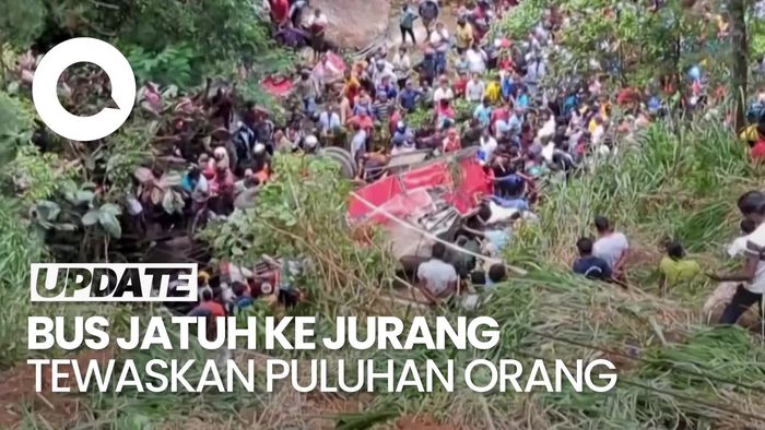 Video Bus Terjun ke Jurang di Sri Lanka, 21 Orang Tewas