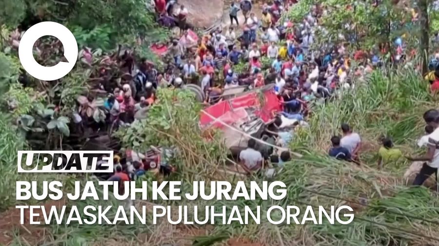 Video Bus Terjun ke Jurang di Sri Lanka, 21 Orang Tewas