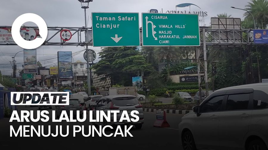 Video: One Way Puncak Arah Jakarta Diberlakukan Siang Ini