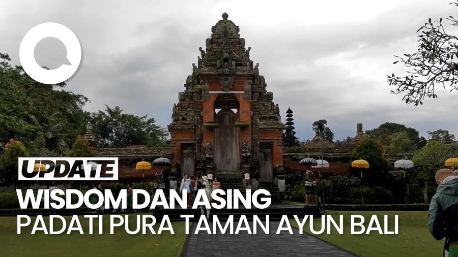 Video: Pesona Pura Taman Ayun Bali yang Memikat Wisatawan