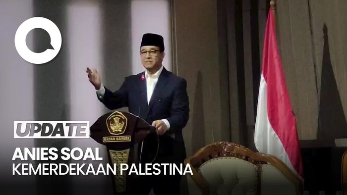 Video: Anies Bicara Sebut Kemerdekaan Palestina Memasuki Babak Baru