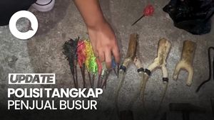 Video: Momen Polisi Tangkap Penjual Ketapel-Busur Panah di Makassar