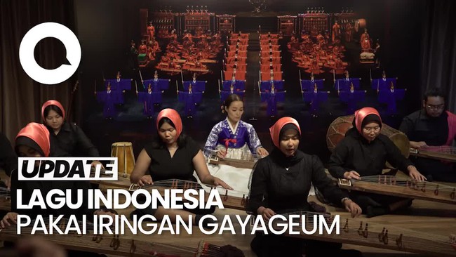 Video Kala Bengawan Solo dan Kicir-Kicir Diiringi Gayageum dari Korsel