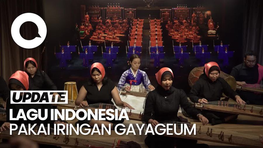 Video Kala Bengawan Solo dan Kicir-Kicir Diiringi Gayageum dari Korsel