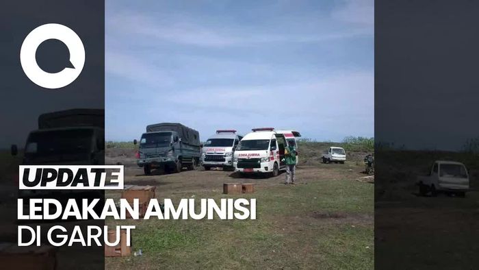 Video Ledakan Amunisi di Garut Tewaskan Sejumlah Orang: TNI AD-Warga Sipil