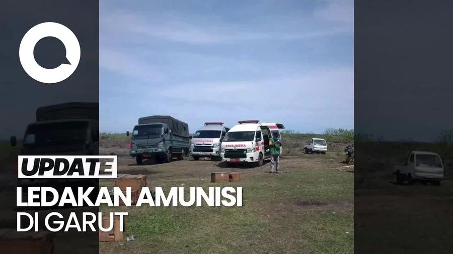 Video Ledakan Amunisi di Garut Tewaskan Sejumlah Orang: TNI AD-Warga Sipil