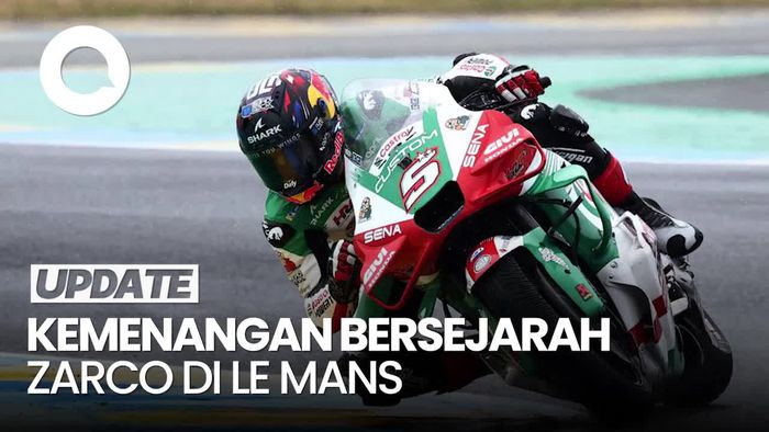 Video Salto Zarco dan Strategi Jitu di Le Mans