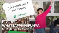 Video: Makin Mirip Instagram, Story WhatsApp Kini Ada Stiker Add Yours