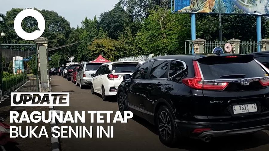 Video: Tetap Buka di Libur Waisak, Ragunan Diserbu Pengunjung