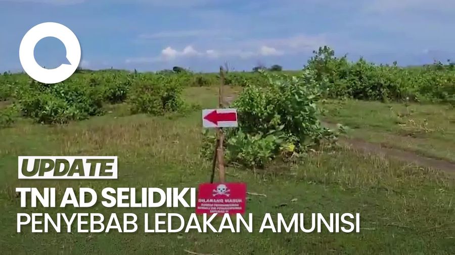 Video TNI AD: Lokasi Pemusnahan Amunisi di Garut Jauh dari Permukiman Warga