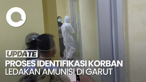 Video Suasana Proses Identifikasi Korban Ledakan Amunisi Garut di RS