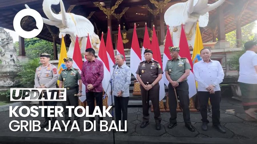 Video Gubernur Koster Tolak GRIB Jaya di Bali