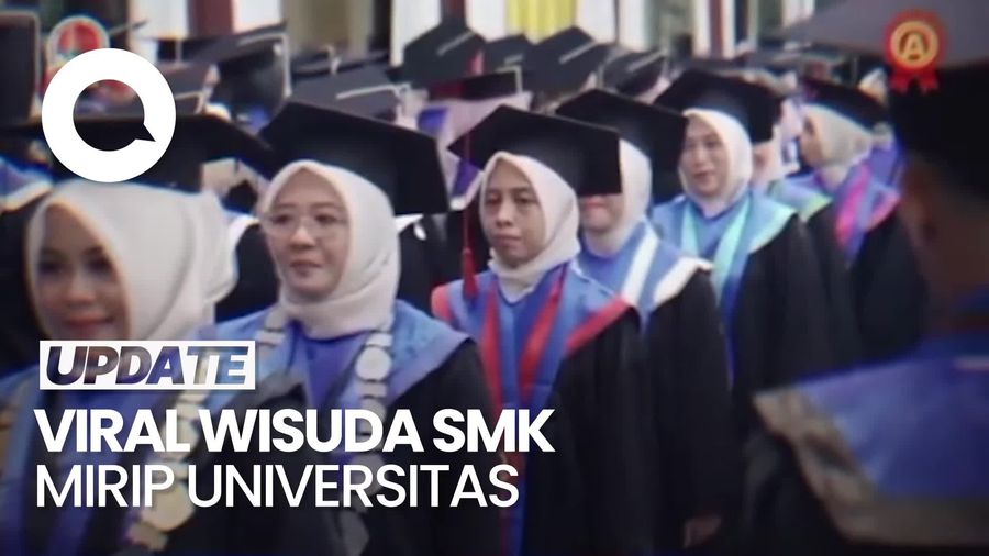 Video: Viral Wisuda SMK di Purwokerto Mirip Universitas, Ini Kata Kepsek