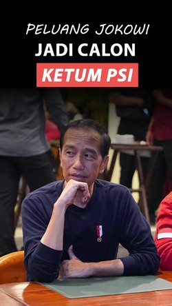 Video PSI soal Peluang Jokowi Jadi Calon Ketum: Kita Doakan
