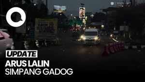 Video: Arus Lalu Lintas di Simpang Gadog Lancar Malam Ini