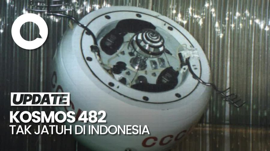 Video: BRIN Ungkap Wahana Antariksa Milik Uni Soviet Tak Jatuh di RI