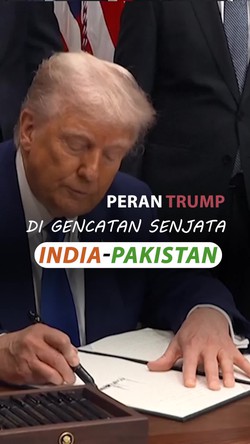  Video: Ada Peran Trump di Tengah Gencatan Senjata India-Pakistan