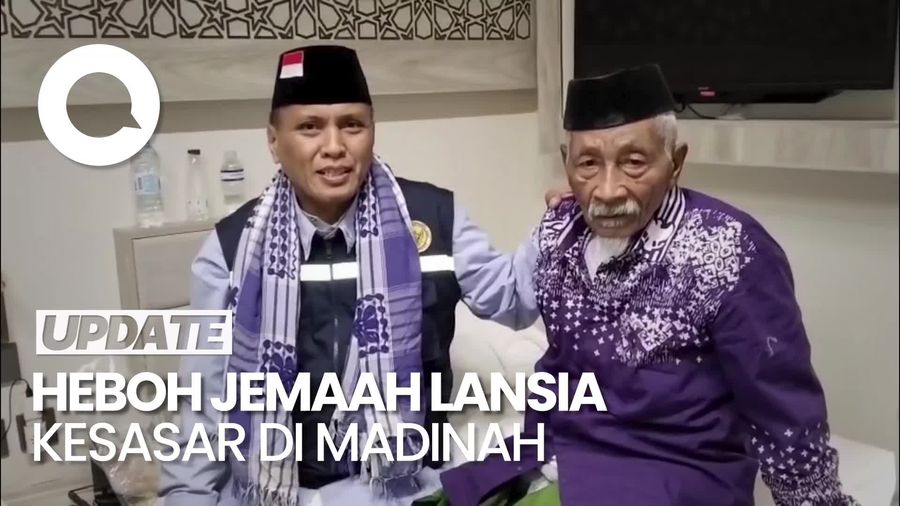Video: Viral Jemaah Haji Asal Sulsel Kesasar di Madinah, Ini Penjelasannya