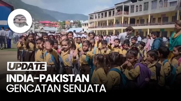 Video: India-Pakistan Gencatan Senjata, Sekolah di Kashmir Kembali Dibuka