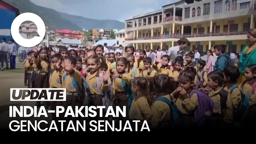 Video: India-Pakistan Gencatan Senjata, Sekolah di Kashmir Kembali Dibuka