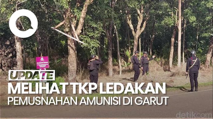 Video: Melihat Lokasi Ledakan yang Tewaskan 13 Orang di Garut