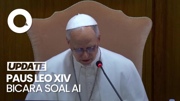 Video: Paus Leo XIV Nilai AI Sebagai Tantangan Baru
