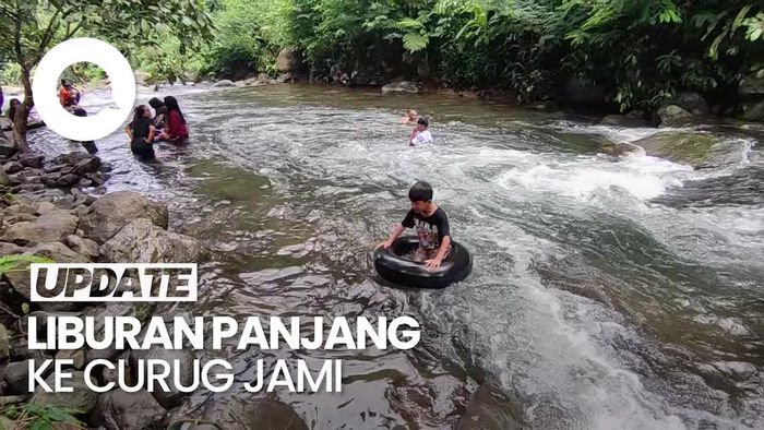 Video: Menikmati Panorama Gunung Sawal di Curug Jami Ciamis