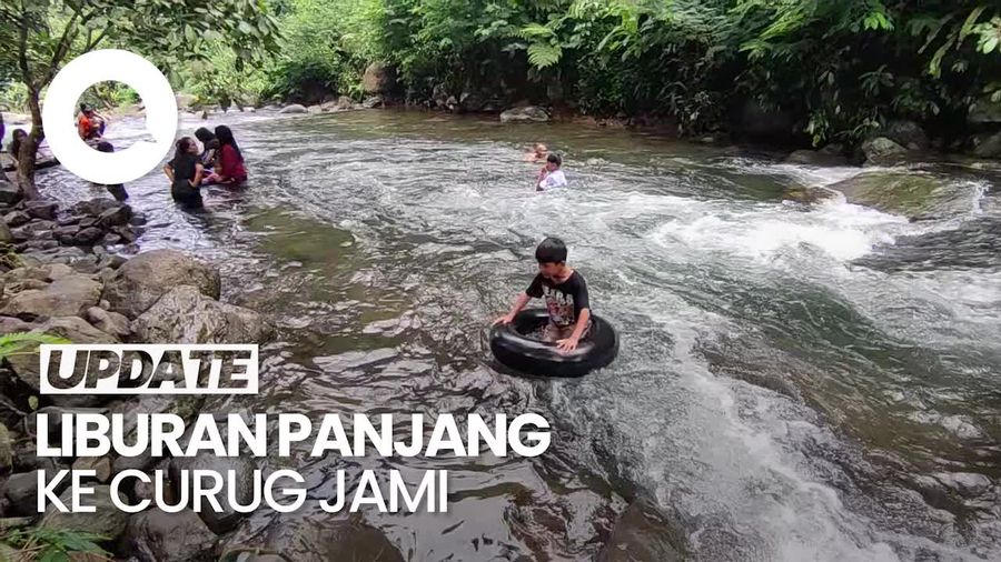 Video: Menikmati Panorama Gunung Sawal di Curug Jami Ciamis