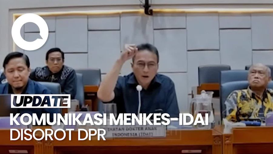 Video: Anggota DPR Soroti Komunikasi Menkes-IDAI soal Polemik Kolegium