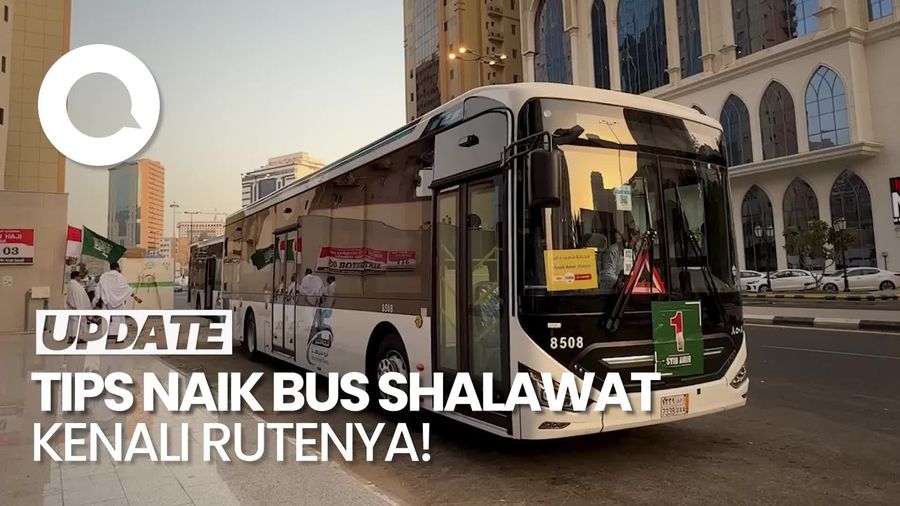 Video: Tips Gunakan Bus Shalawat bagi Jemaah Haji RI Selama di Makkah