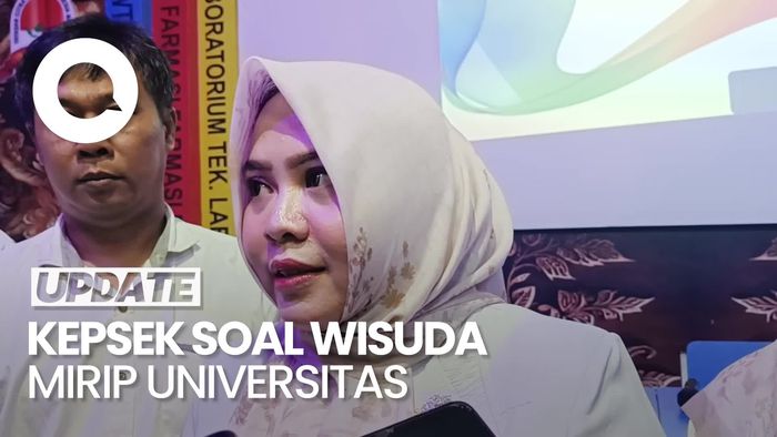 Video: Penjelasan Kepala SMK di Purwokerto soal Wisuda Mirip Universitas