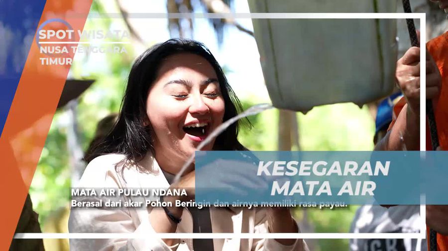 Merasakan Kesegaran Alami di Mata Air Pulau Ndana yang Menyegarkan di Nusa Tenggara Timur