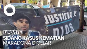 Video Pilu Anak Maradona Setelah Beri Kesaksian di Sidang Kematian Ayahnya