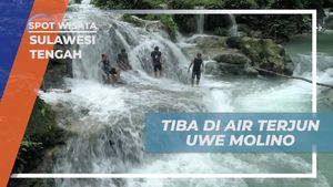 Mengagumi Pesona Air Terjun Uwe Molino di Sulawesi Tengah