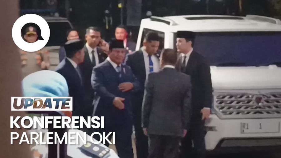 Video: Prabowo Hadiri Konferensi Parlemen OKI di DPR